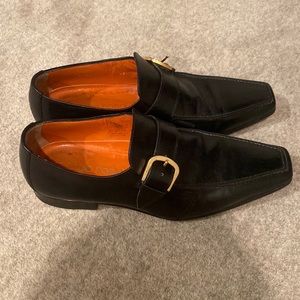 Sergio Rossi black dress shoes